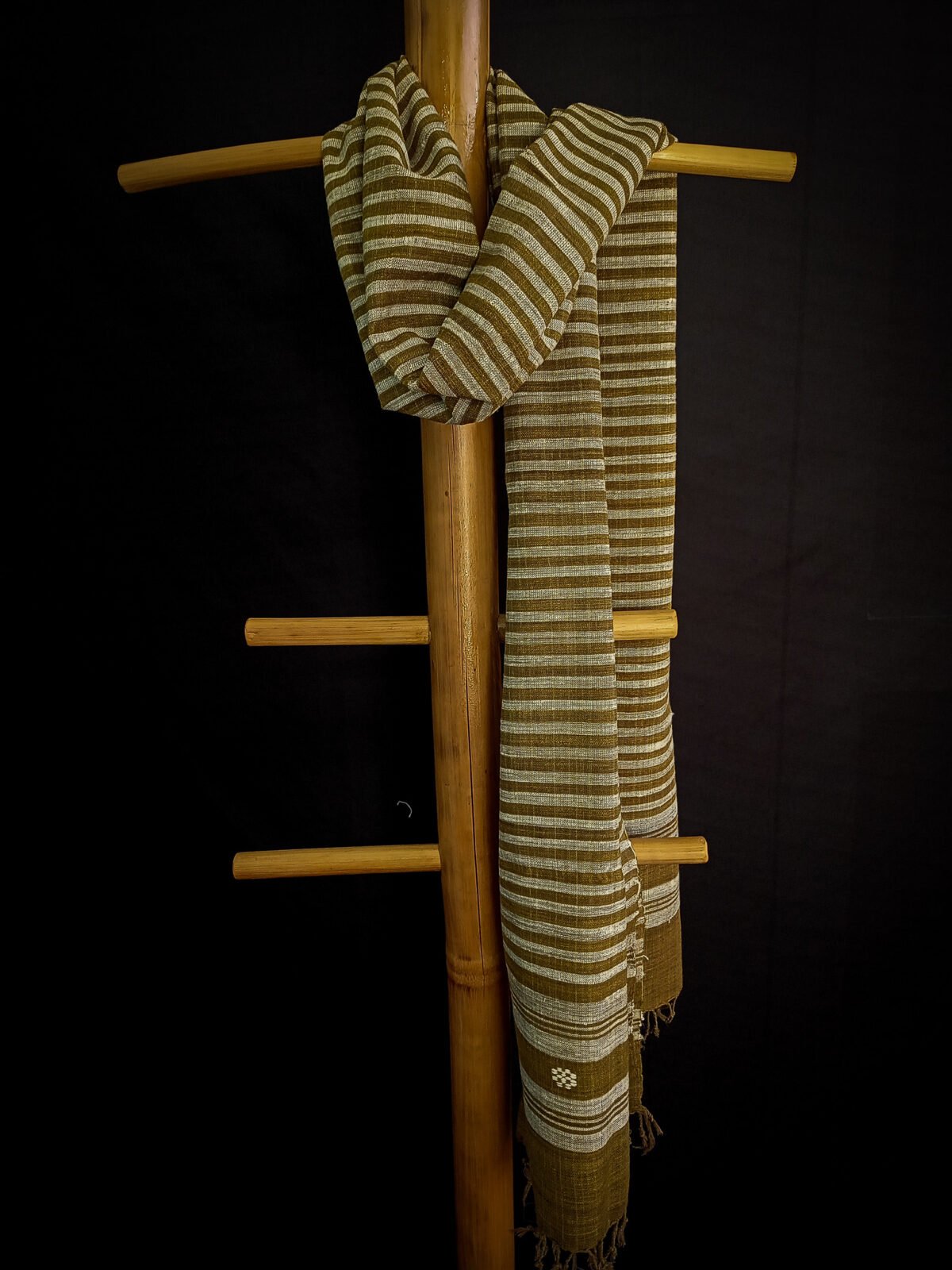 Mix Colour Eri Natural Dye Stole - Image 2