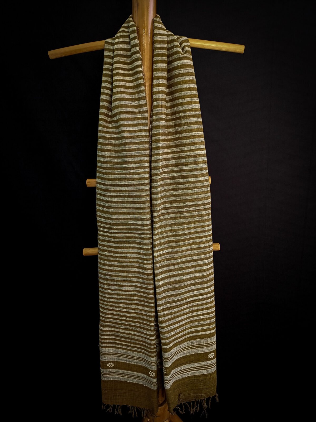 Mix Colour Eri Natural Dye Stole - Image 5