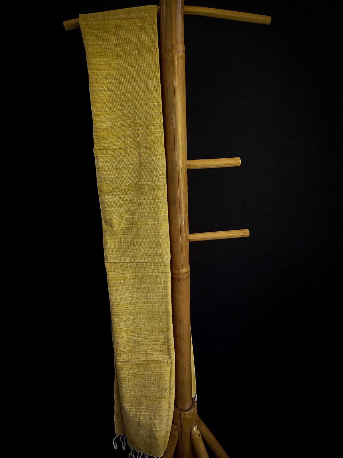Marigold Eri Natural Dye Stole - Image 4
