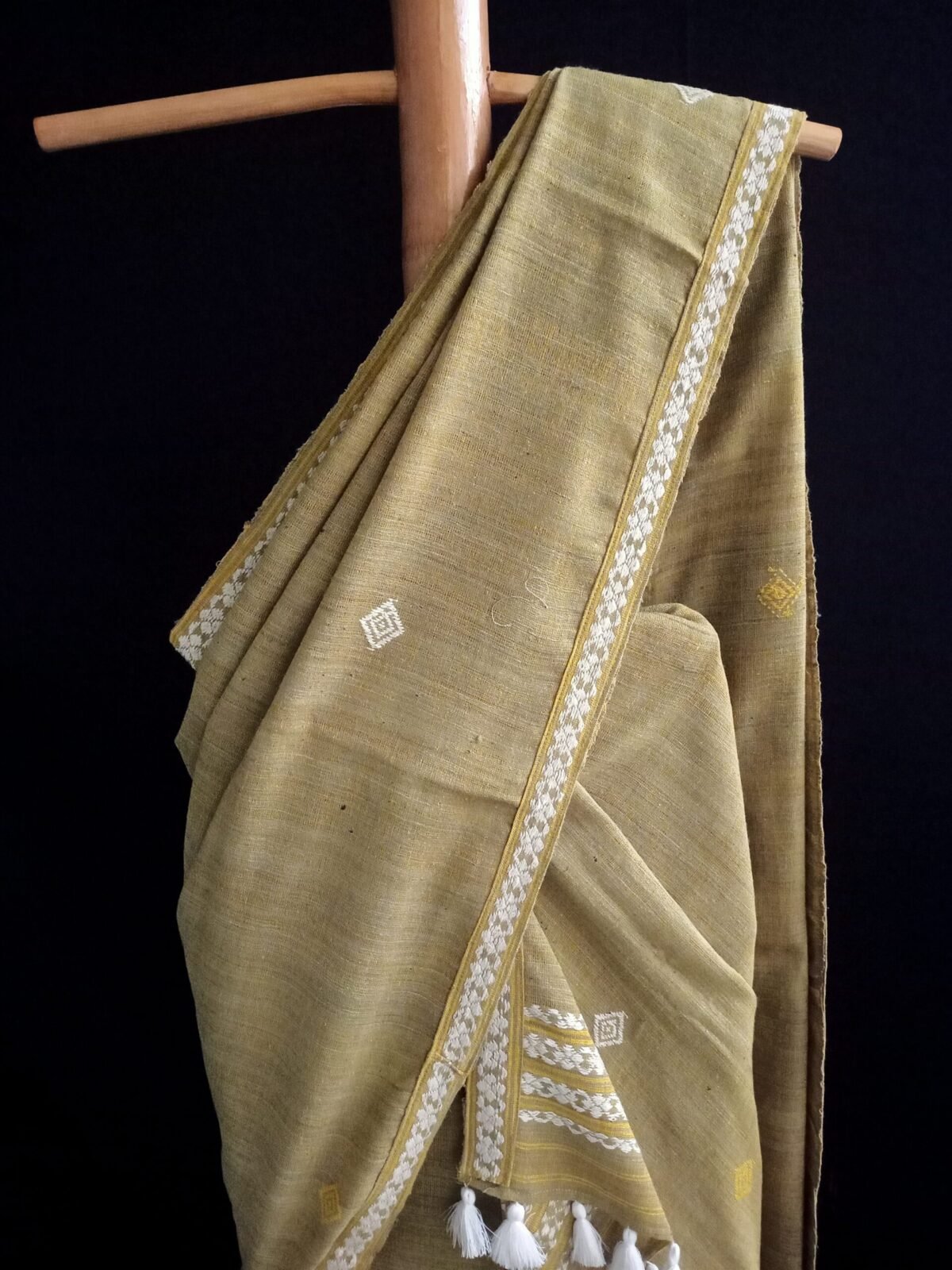 Sand Eri Natural Dye Mekhela Chador