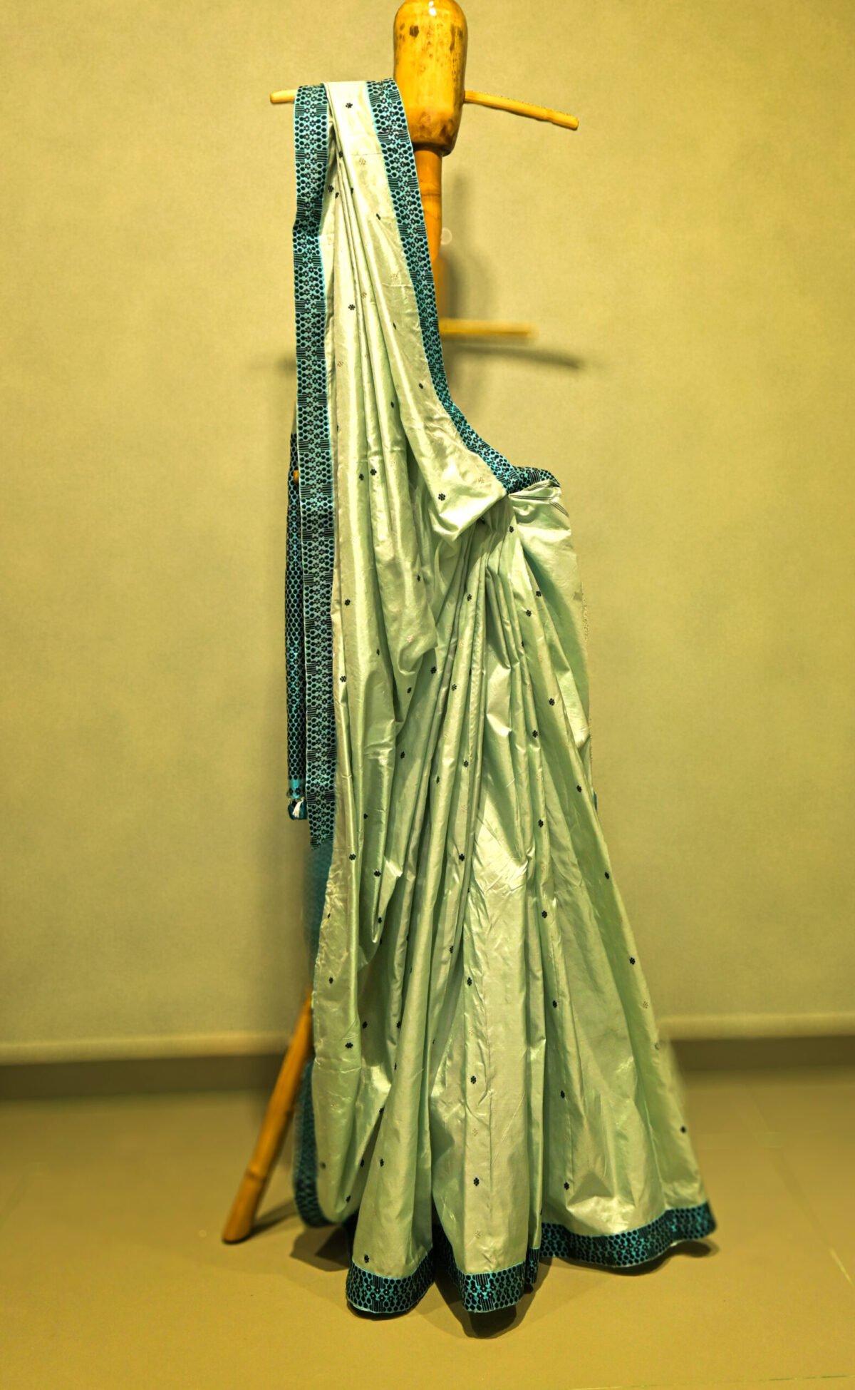 Mulberry Silk Pastel Green Saree