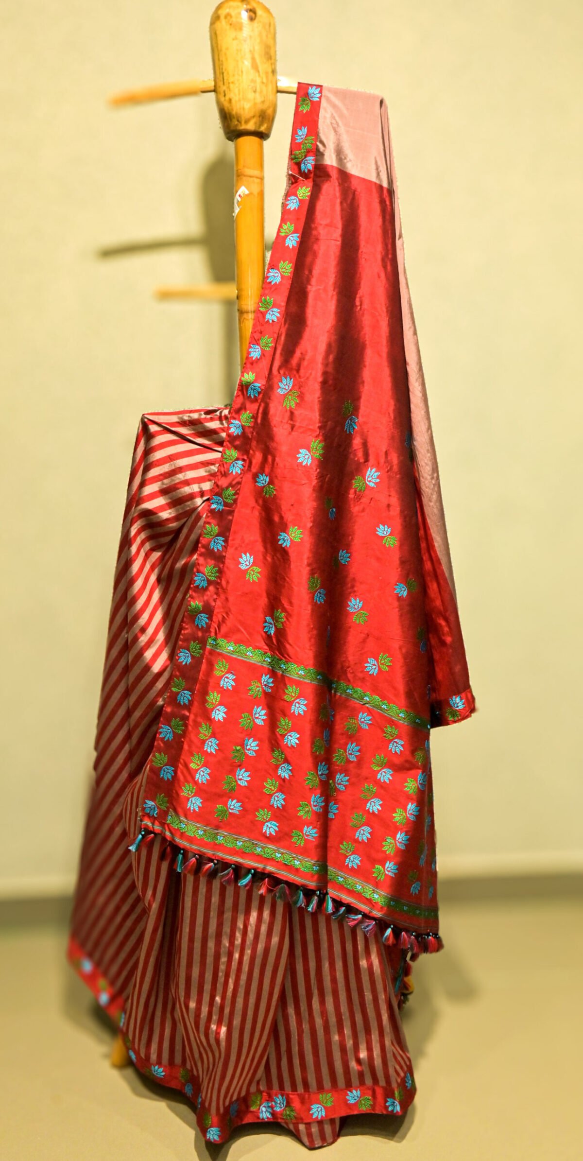 Mulberry Silk Red Saree
