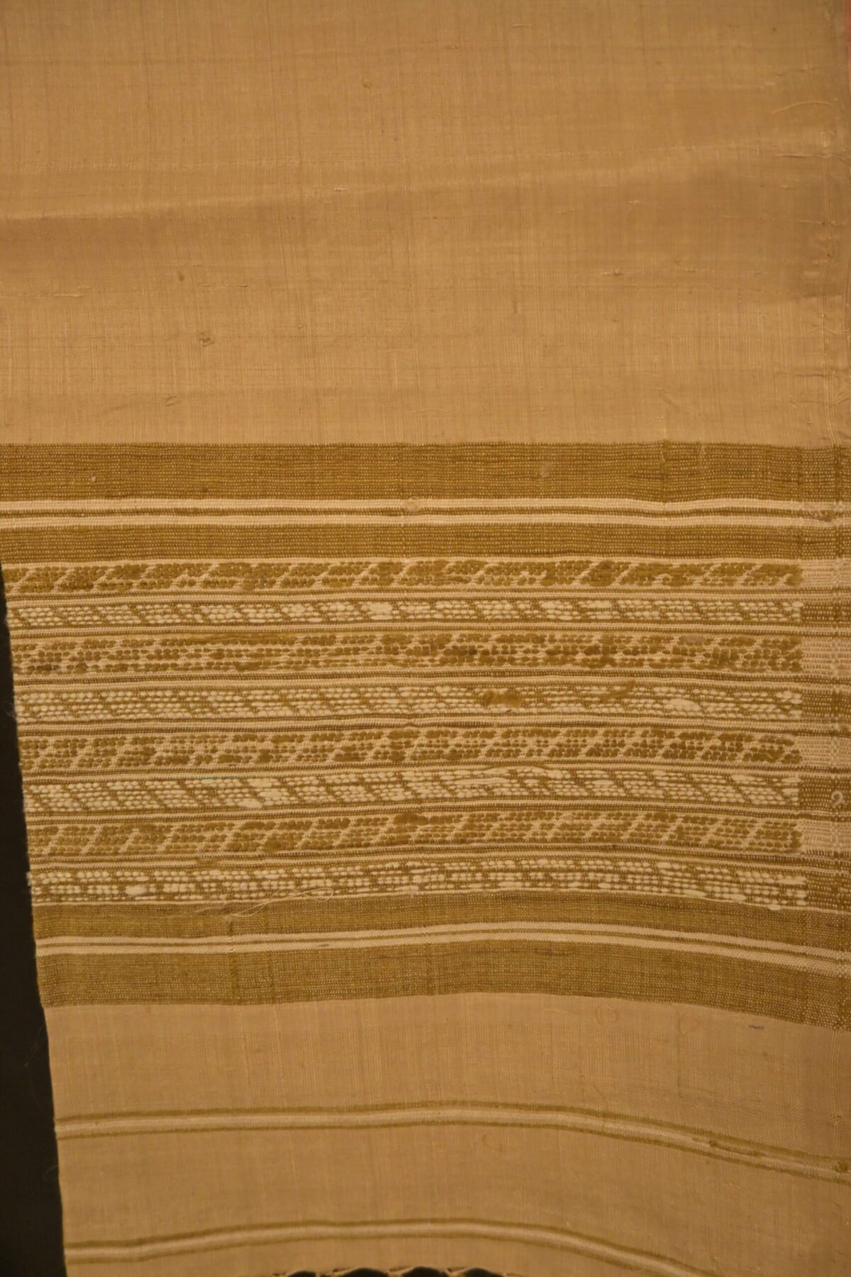 Muga Silk Traditional Motif Scarf - Image 3