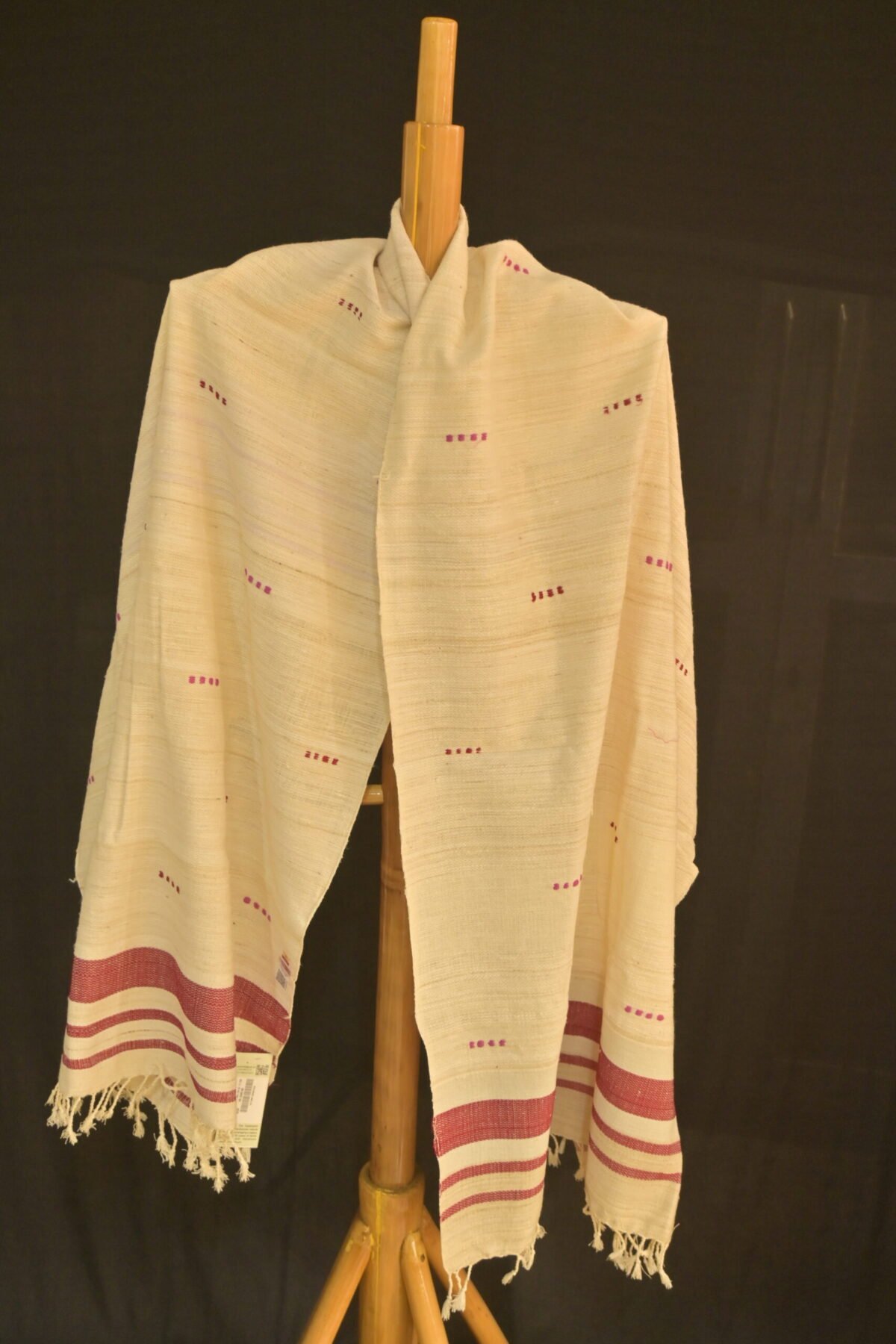 Eri Silk Twill Shawl - Image 3