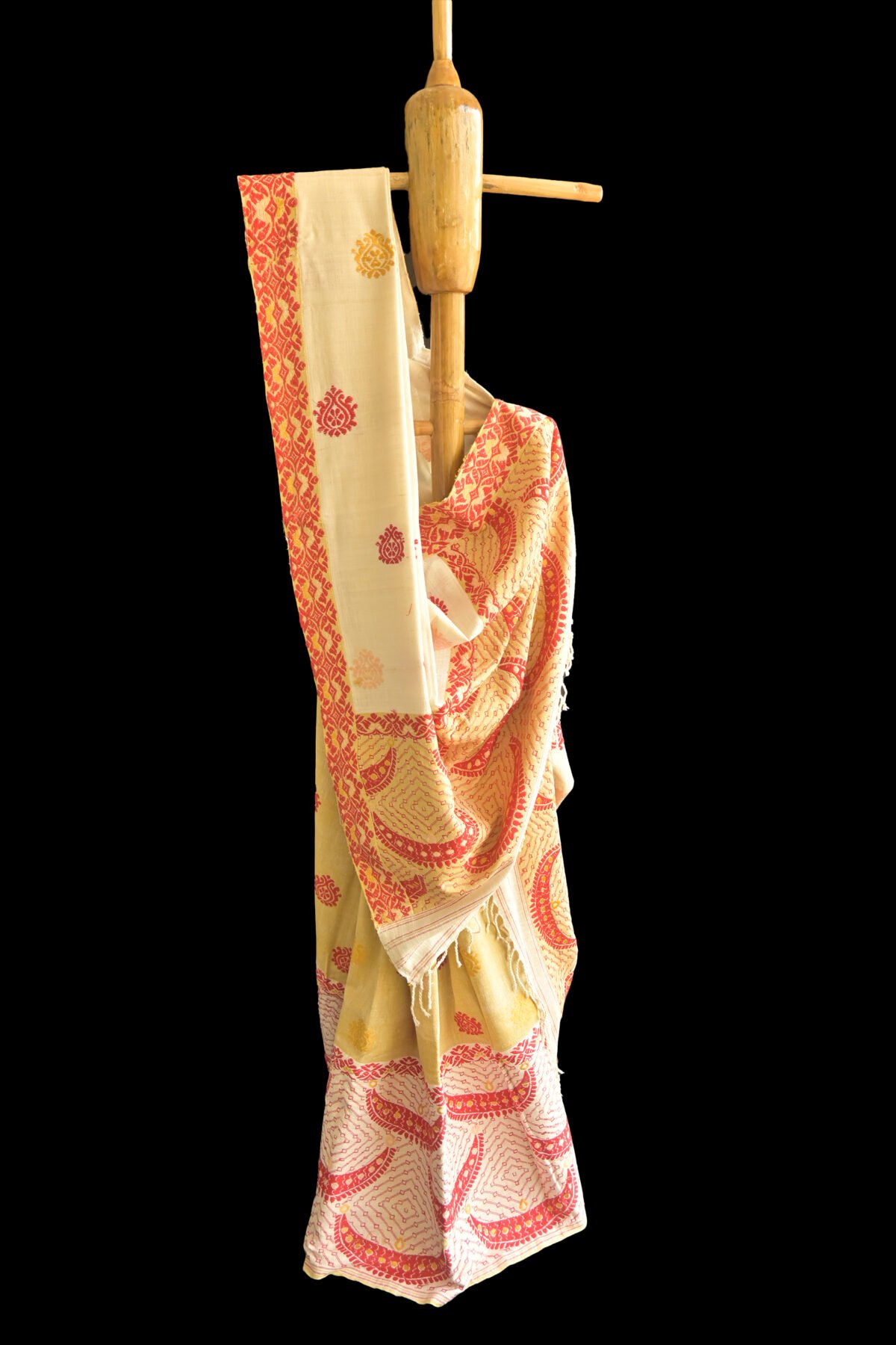 Eri Silk Junbiri Mekhela Chador - Image 2