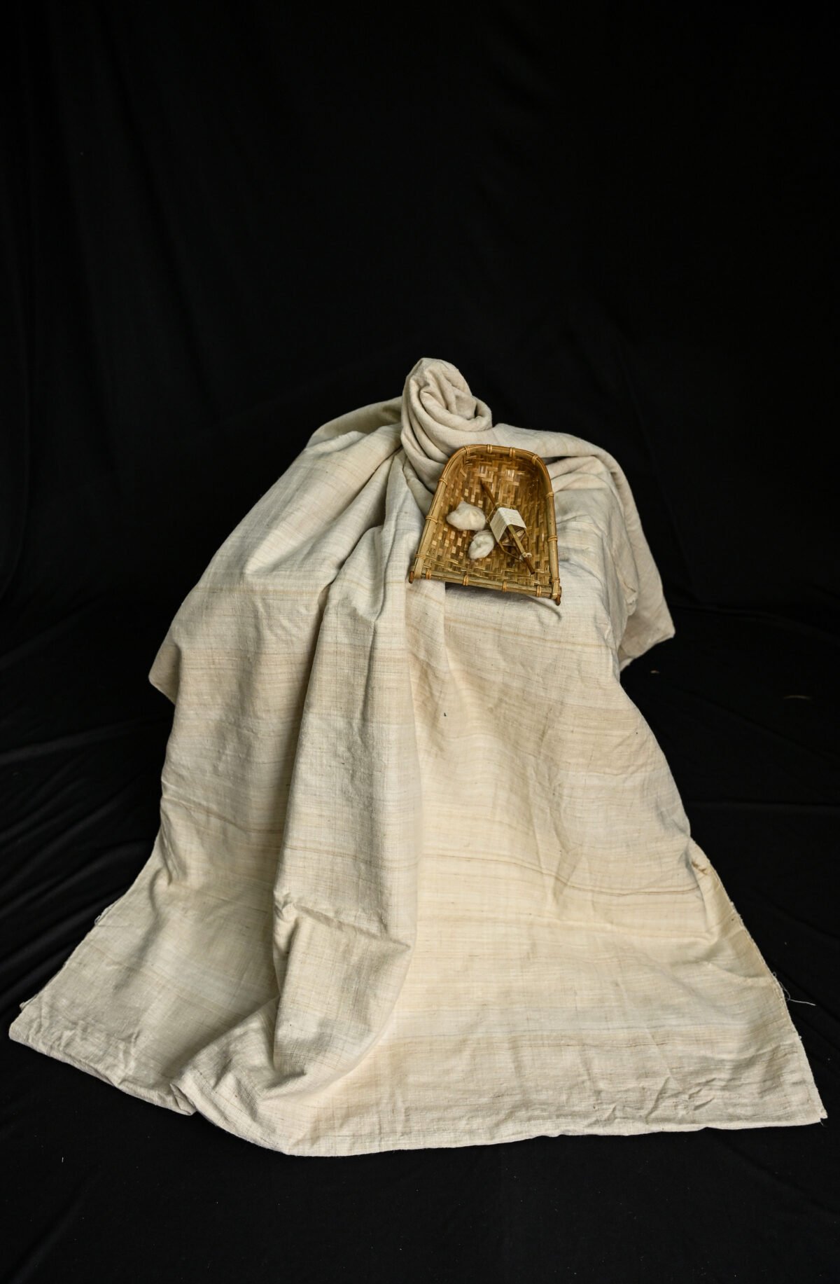 Eri Silk Hand Spun Fabric