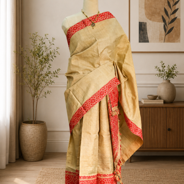 MUGA SILK MEKHELA CHADOR