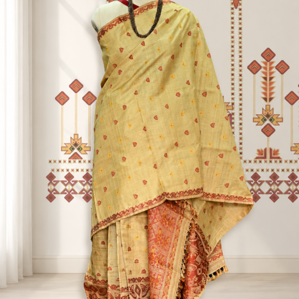 MUGA SILK MEKHELA CHADOR