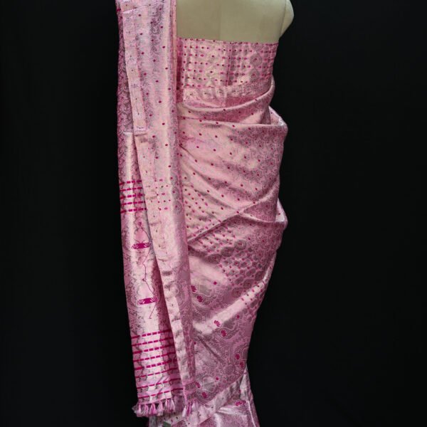 Alternative view of MULBERRY BRIDAL MEKHELA CHADOR