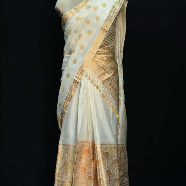 MULBERRY SILK MEKHELA CHADOR