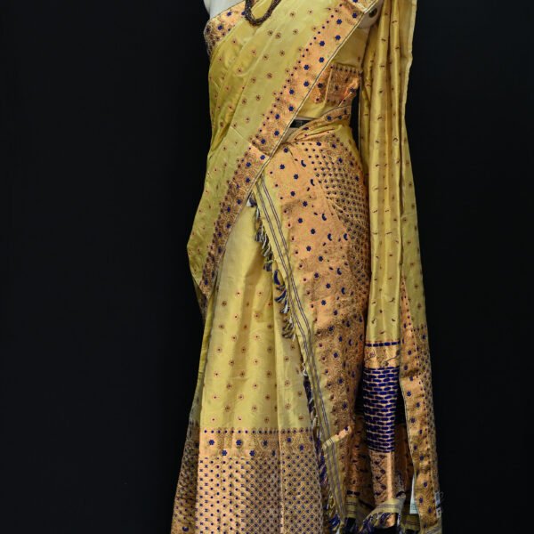 Alternative view of MULBERRY SILK MEKHELA CHADOR