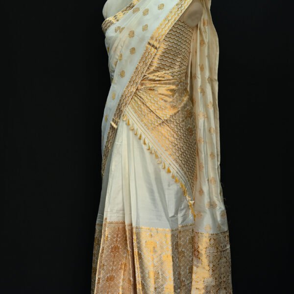 Alternative view of MULBERRY SILK MEKHELA CHADOR