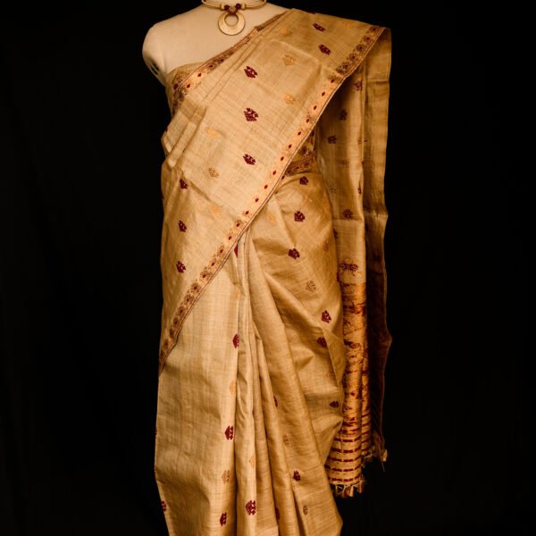 Alternative view of MUGA SAREE ASOM