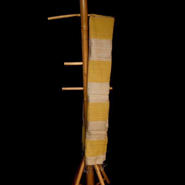 Alternative view of MUGA STOLE ERI STRIPE