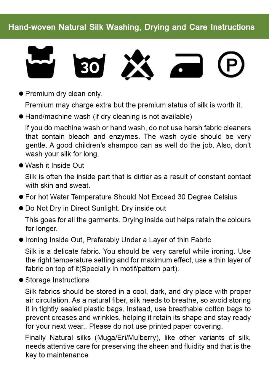 Wash & Care Instructions