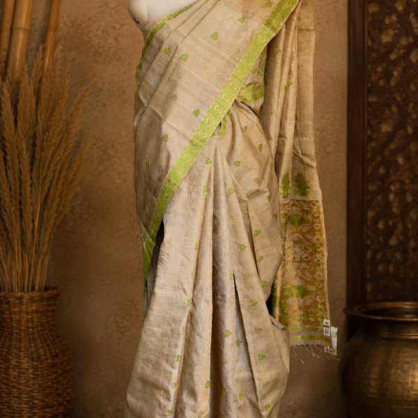 Alternative view of MUGA SAREE ASOM