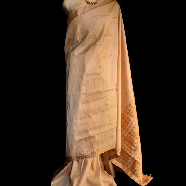 Alternative view of MULBERRY TASAR BLEND SAREE