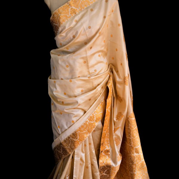 TASSAR MULBERRY BLEND SAREE