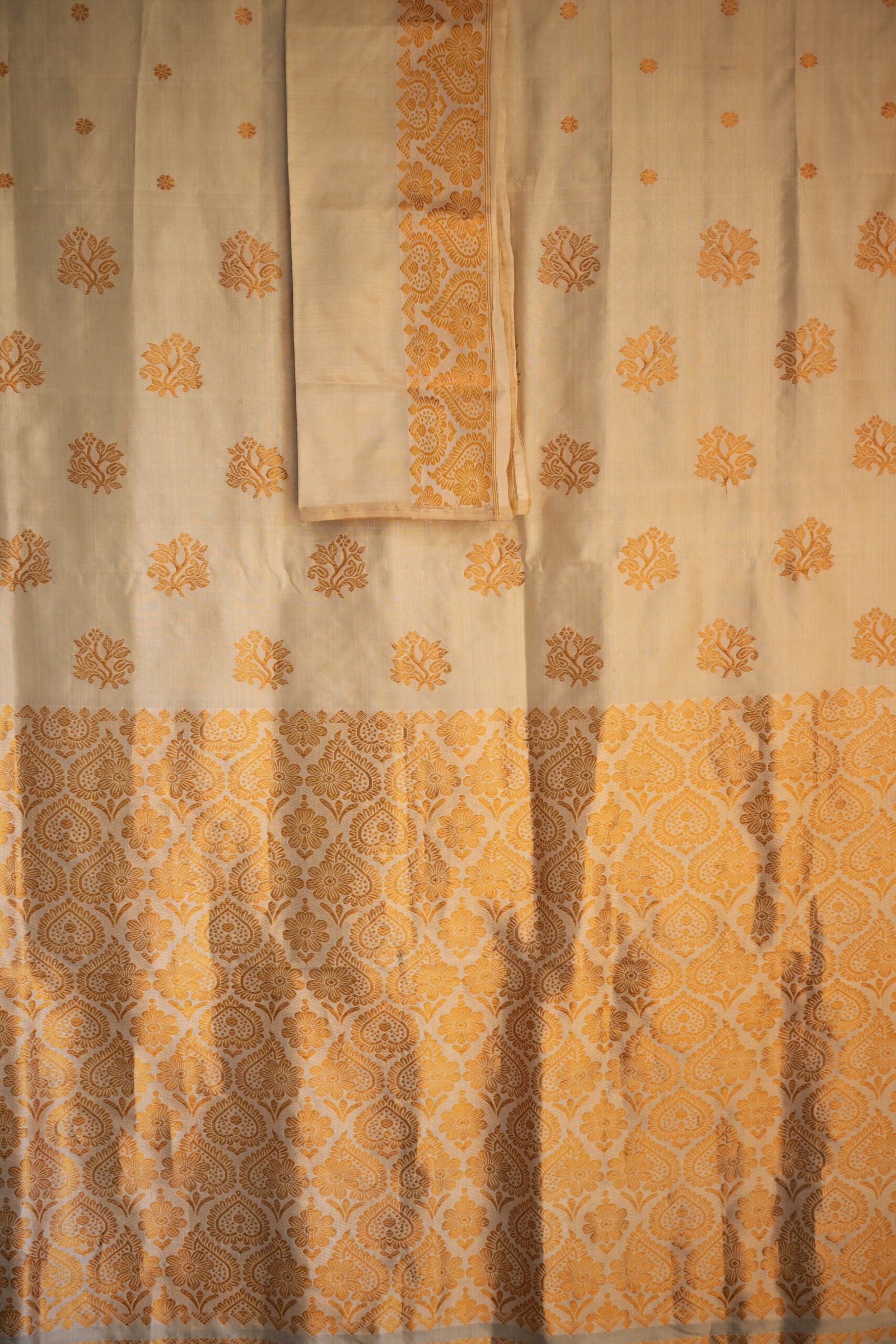 TASSAR MULBERRY BLEND SAREE - Image 7