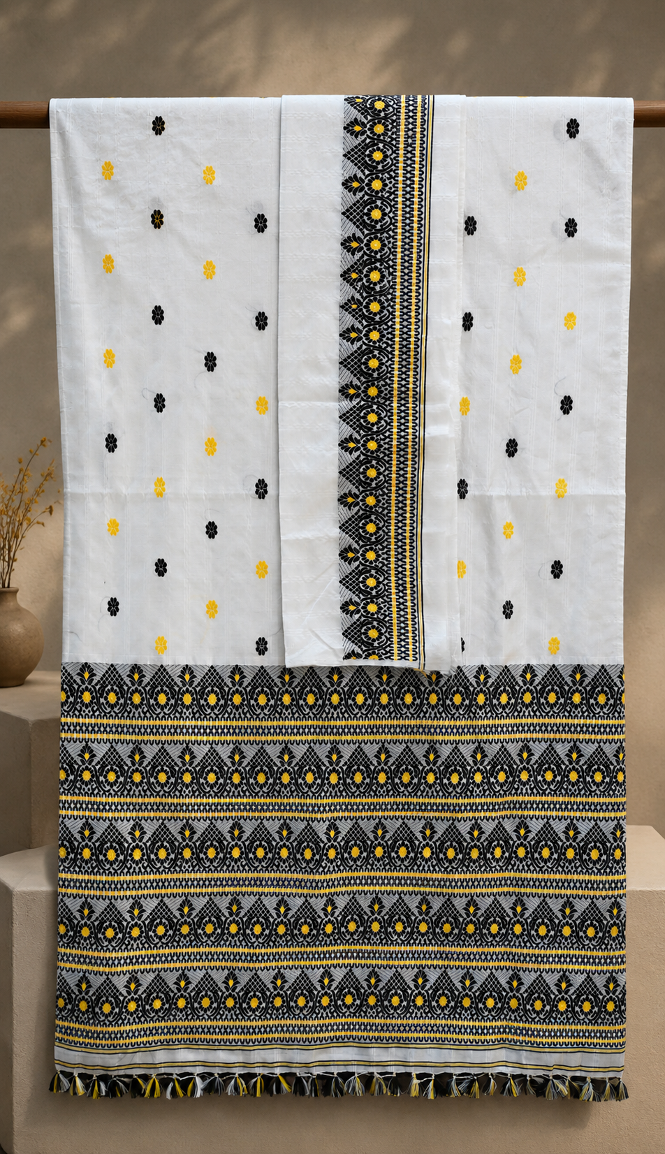 MULBERRY SILK GAARI SAREE - Image 6