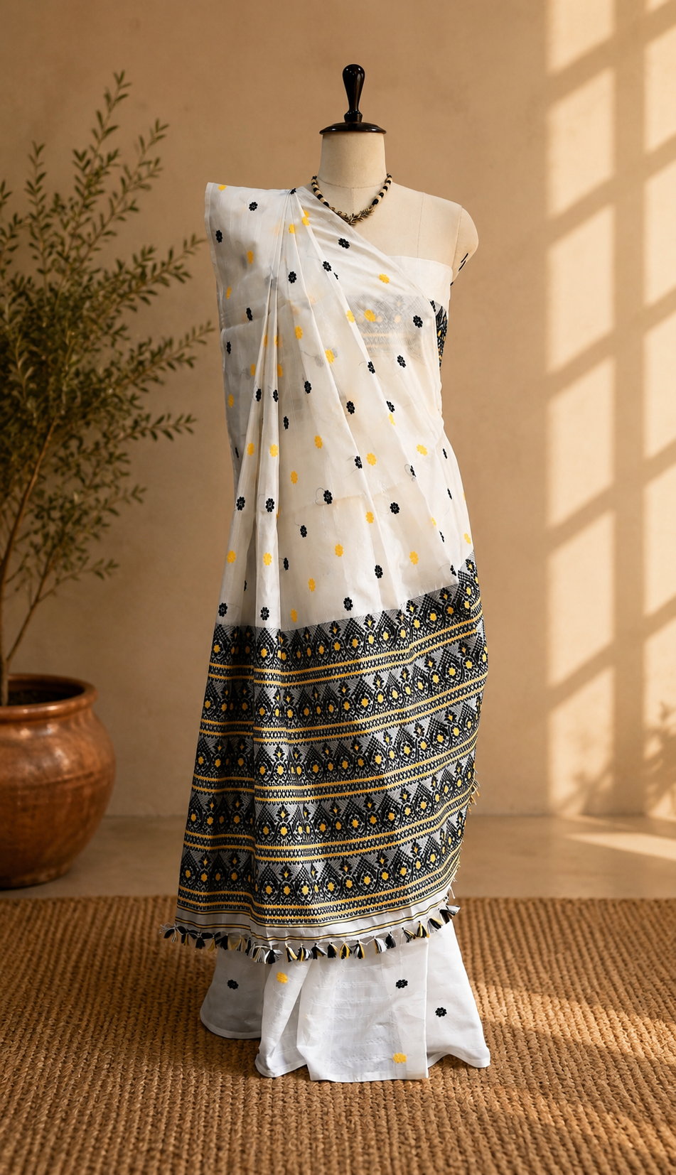 MULBERRY SILK GAARI SAREE