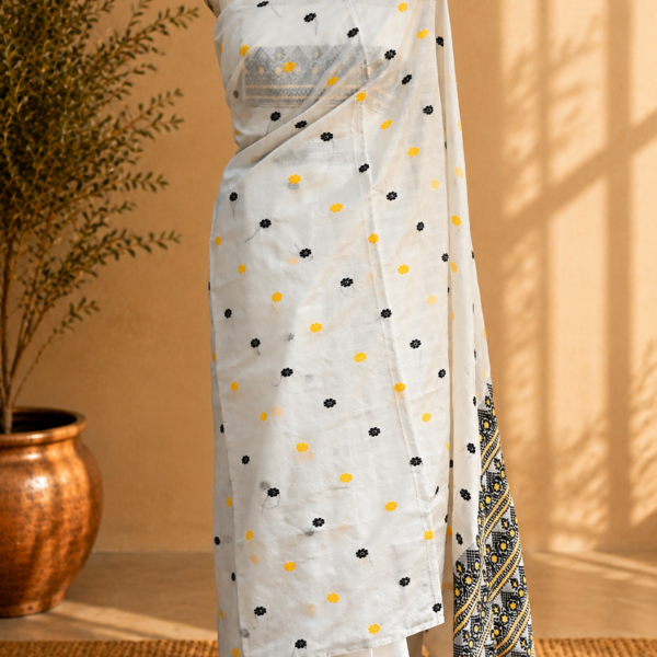 Alternative view of MULBERRY SILK GAARI SAREE