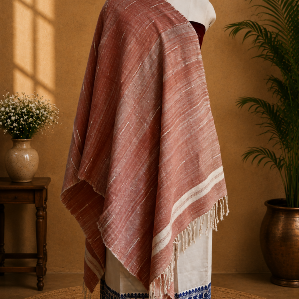 ERI SHAWL BUSKET