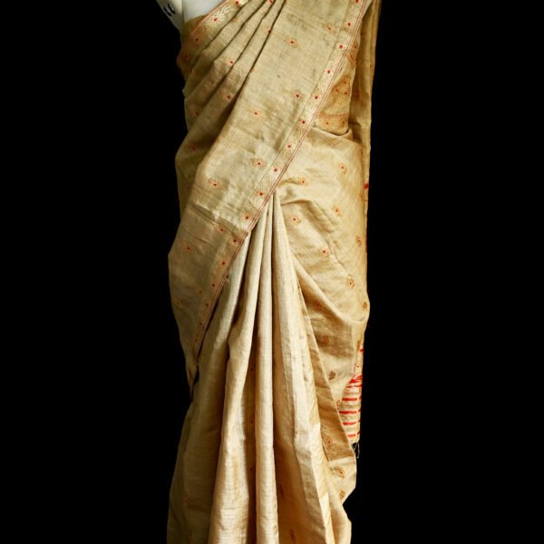 Alternative view of MUGA SILK SAREE AXOM