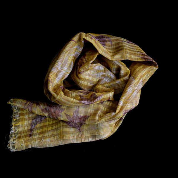 Alternative view of MULBERRY ECO PRINT GAARI FABRIC