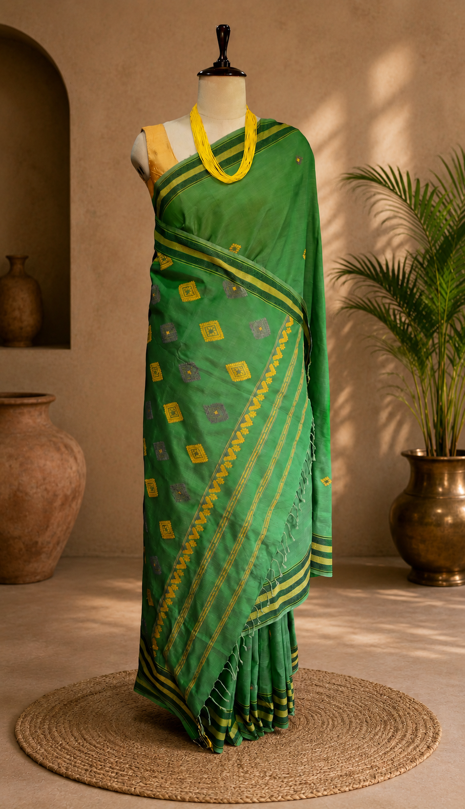 COTTON SILK SAREE DIAMOND - Image 3