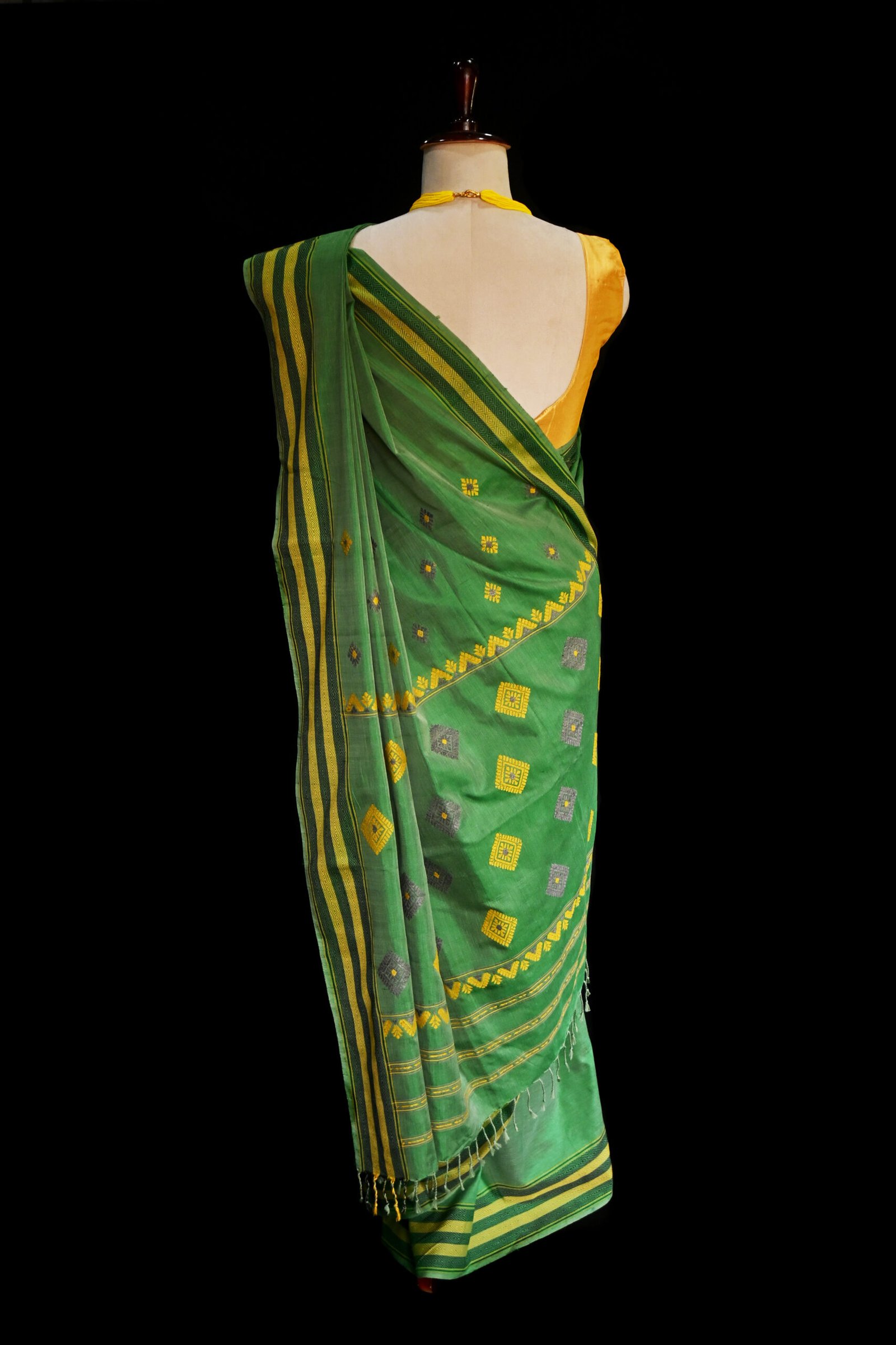 COTTON SILK SAREE DIAMOND - Image 4