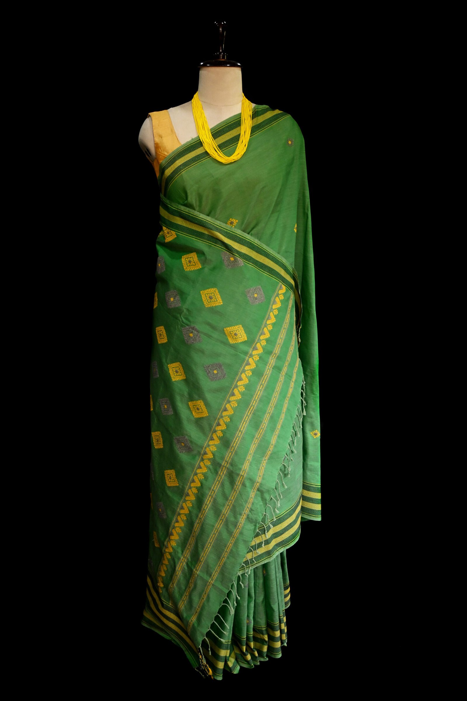 COTTON SILK SAREE DIAMOND - Image 5