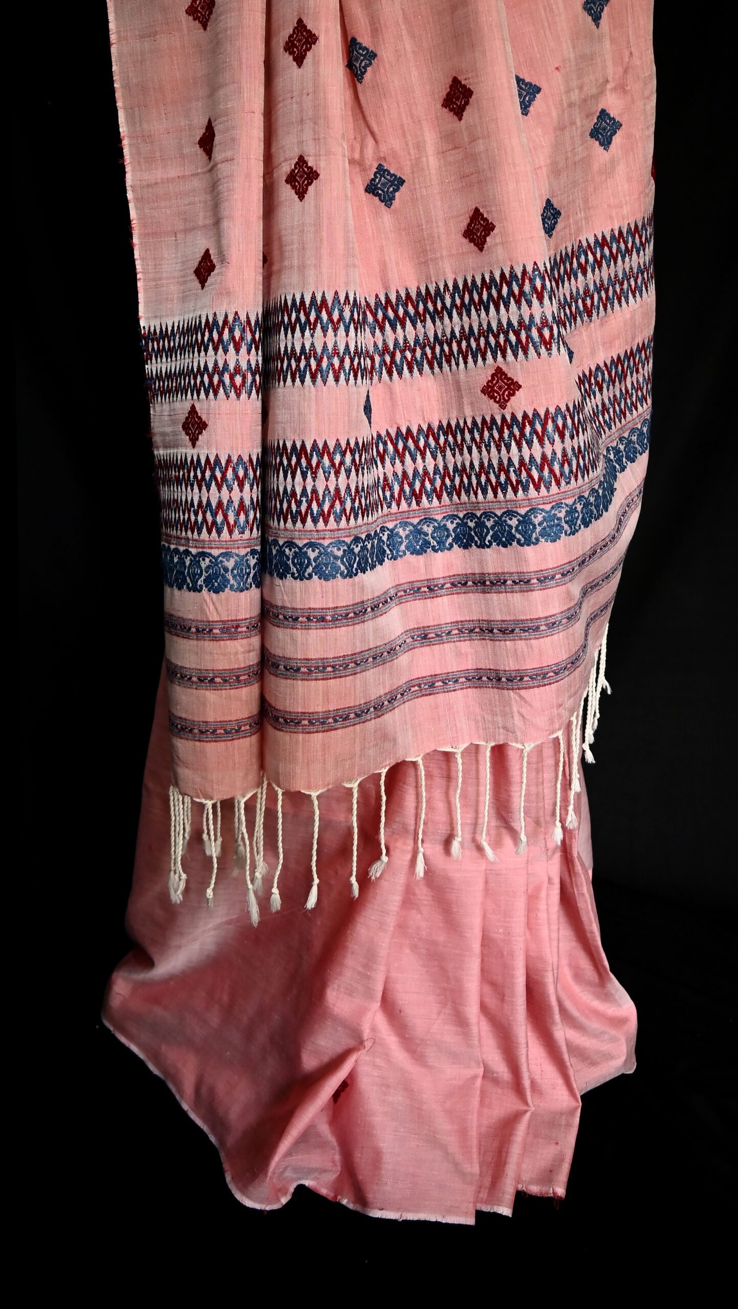 COTTON SILK SAREE PINK - Image 6