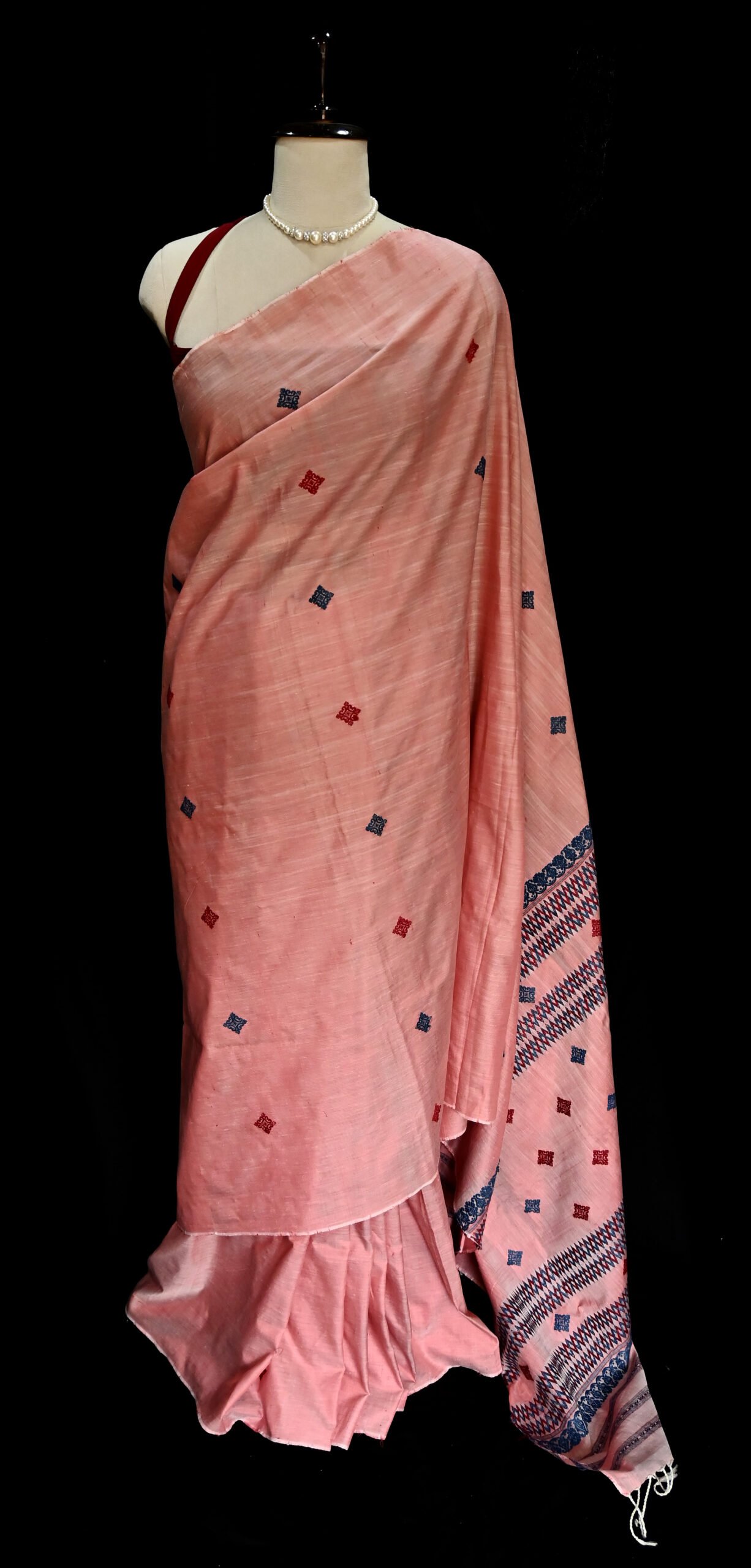 COTTON SILK SAREE PINK