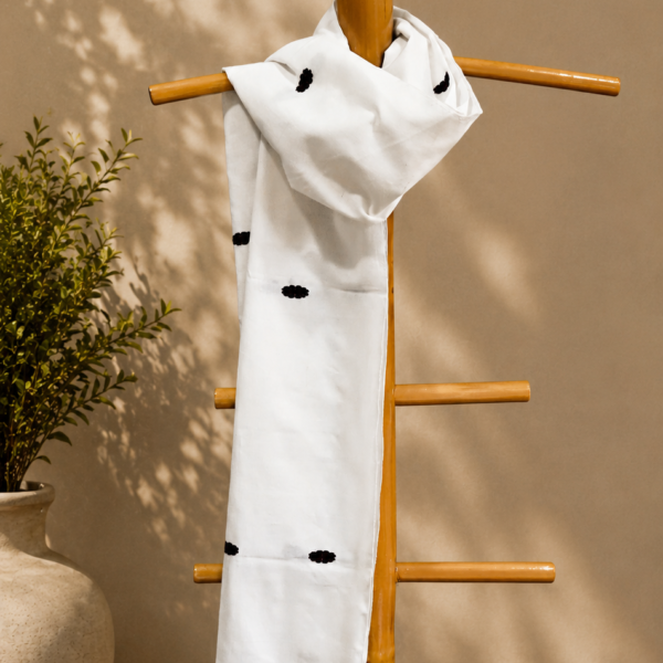 Alternative view of COTTON STOLE FLORAL