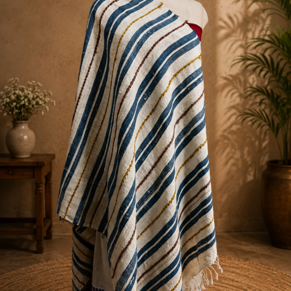 ERI SHAWL BUSKET