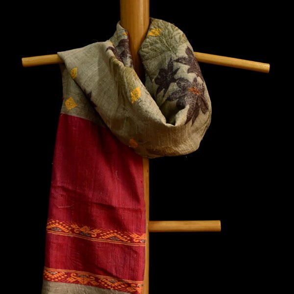 Alternative view of MUGA ECO PRINT STOLE