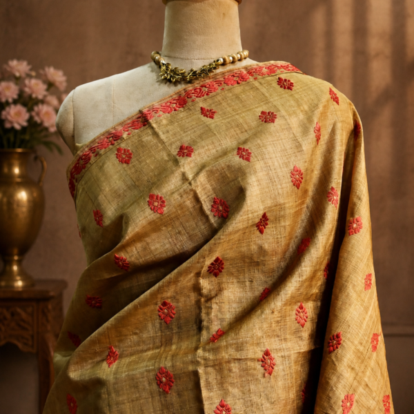Alternative view of MUGA SAREE AXOM