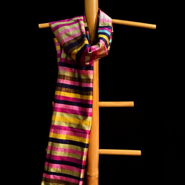 Alternative view of MULBERRY STOLE STRIPE
