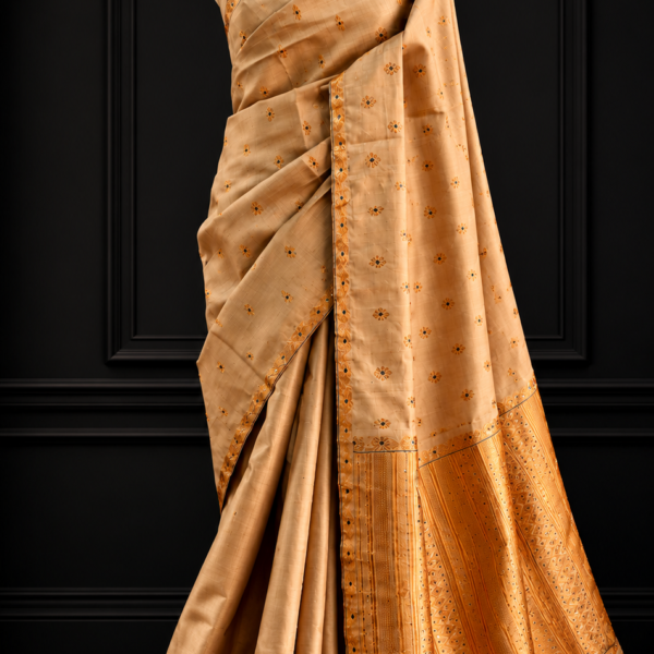 MUGA SAREE FLORAL