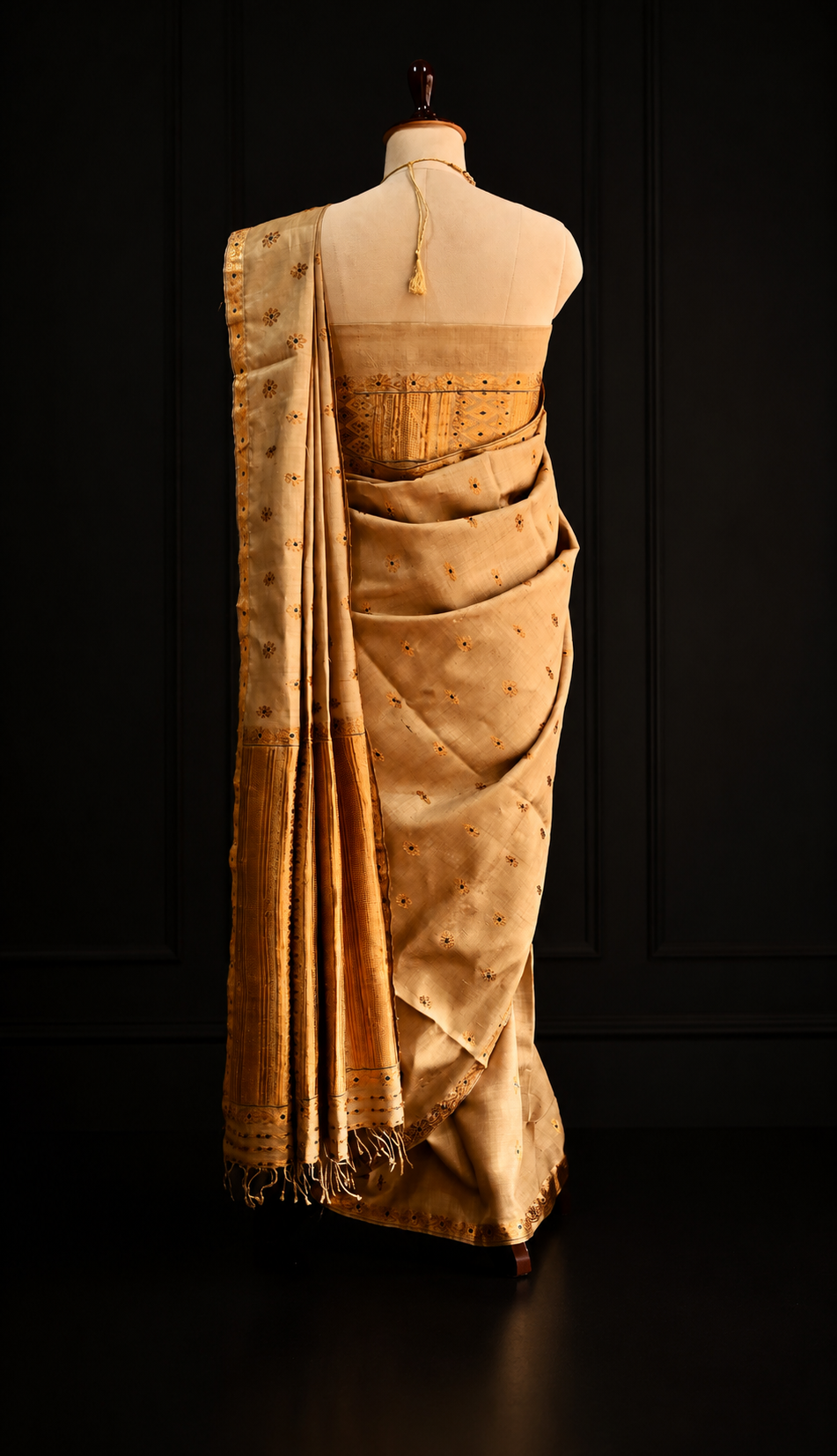 MUGA SAREE FLORAL - Image 5