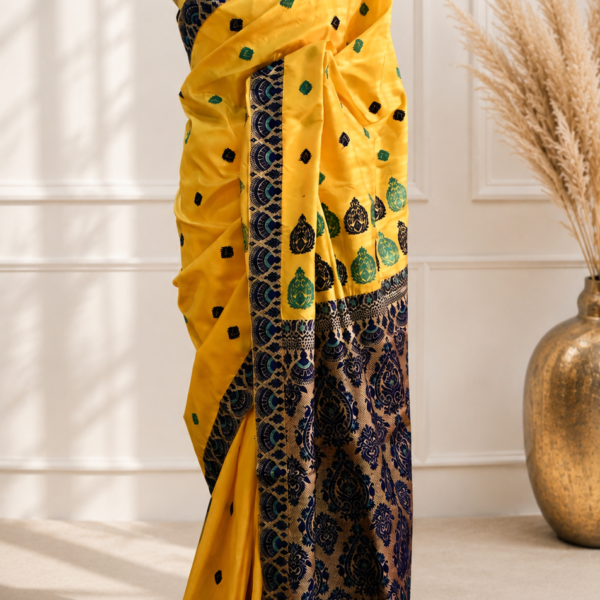 MULBERRY SAREE YELLOW