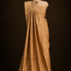 MUGA SILK SAREE IN TRADITIONAL ASSAMESE GAMKHARU DESIGN - Image 5
