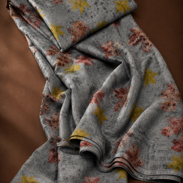Alternative view of ERI ECO PRINT FABRIC