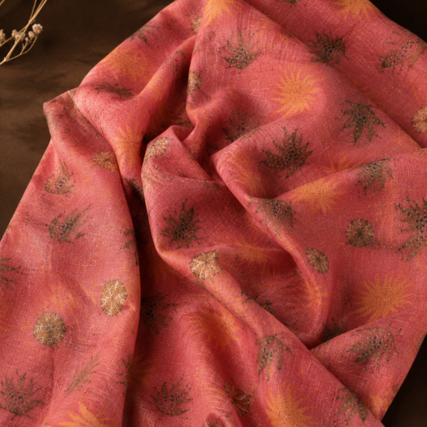 Alternative view of ERI ECO PRINT FABRIC