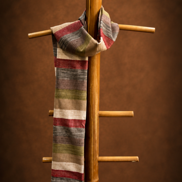 Alternative view of ERI SCARF STRIPE