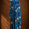 MULBERRY BLUE MEKHELA CHADOR - Image 4