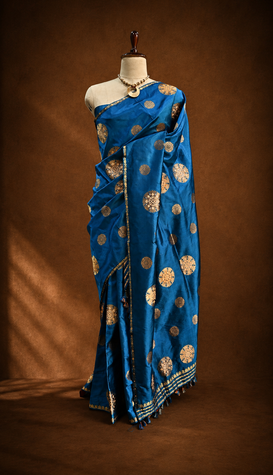 MULBERRY BLUE MEKHELA CHADOR - Image 4