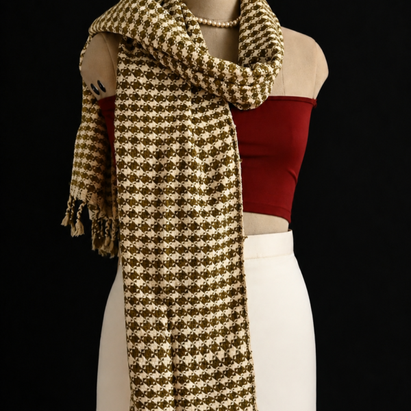 Alternative view of ERI SHAWL HAT KHUTI