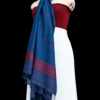 ERI SHAWL INDIGO - Image 2